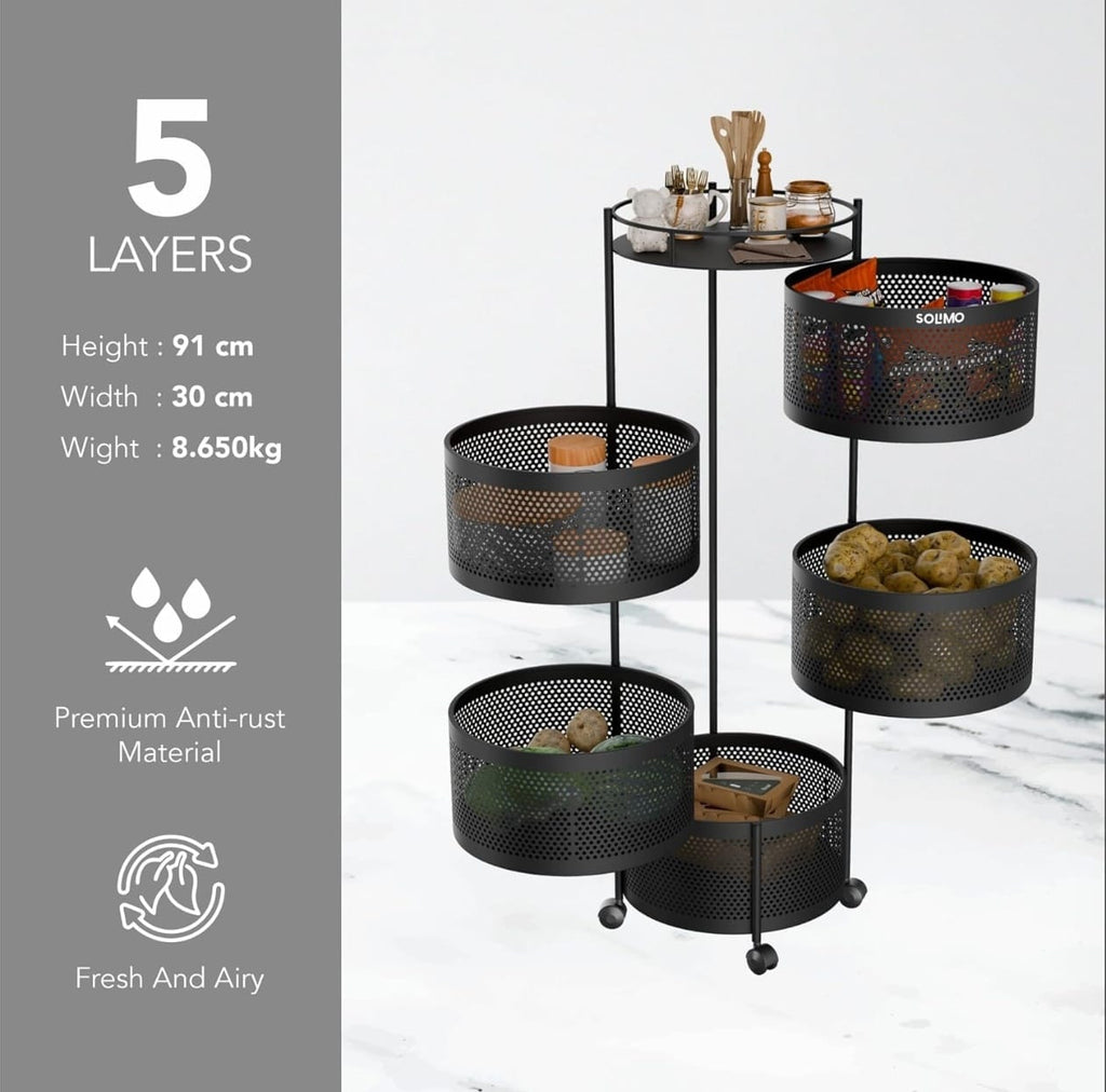 Portable multipurpose kitchen Rack